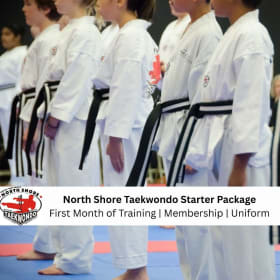 1-56 Taekwondo Starter Package – Valued at $360 item