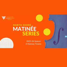 1-59 4 Tickets to Chamber Music Concert - Valued at $80 item