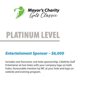 PLATINUM LEVEL - Entertainment Sponsor item