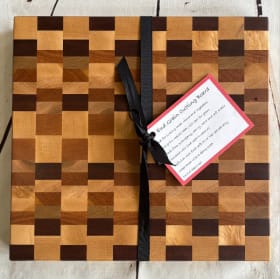 End Grain Hard Wood Cutting Board item