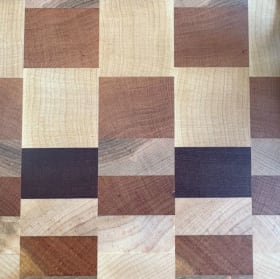 End Grain Hard Wood Cutting Board item
