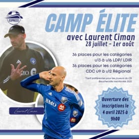 Camp Élite Prix membre du club item