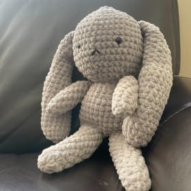 19. Handcrafted Crocheted Bunny item