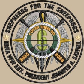 (EMBROIDERED) (4XL) 25-26 IA President's Command Polo item