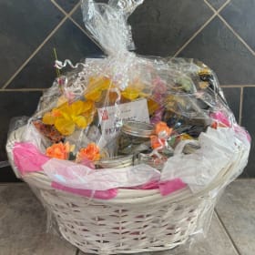 31. Basket of Homemade Preserves item