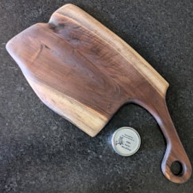 Walnut Charcuterie Board from Owl Haven Wood Shop item