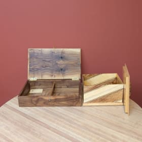 Set of 4 Handmade Storage Boxes item