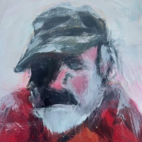 “The Watchman” – Original Painting by Patrick Bayona item