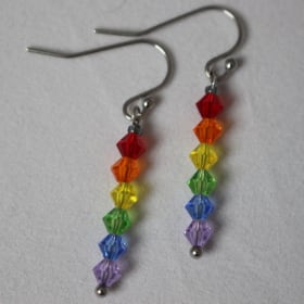 Rainbow Pride Earrings! item