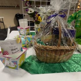 Basket 023 - " Hanging Terrarium " item