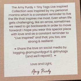 Amy Purdy's Live Inspired Jewelry collection- Silver item