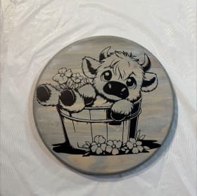 Baby Cow Round item