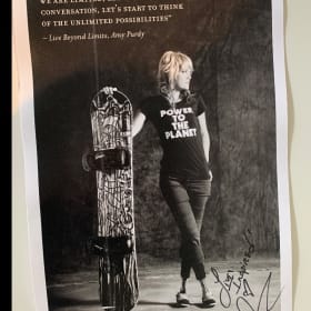 Signed Amy Purdy Poster item