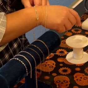 50. Permanent Silver Bracelet 1 of 3 item