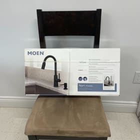 MOEN Matt Black Kitchen Faucet item