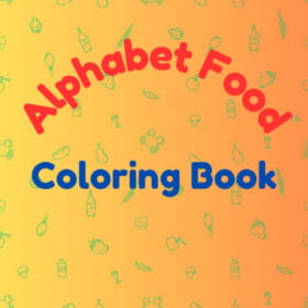 Alphabet Food Coloring Book item