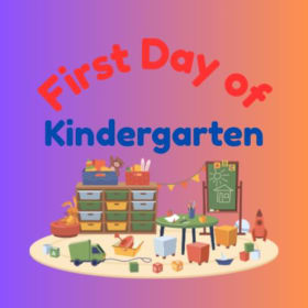 First Day of Kindergarten item