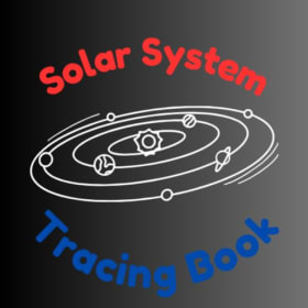 Solar System Tracing Book item