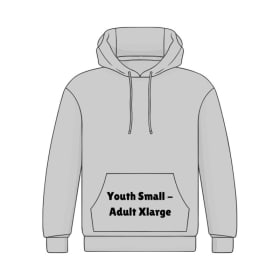 Hoodie - Youth Small - Adult XL item