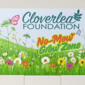 Cloverlea Foundation Yard Sign item
