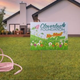 Cloverlea Foundation Yard Sign item