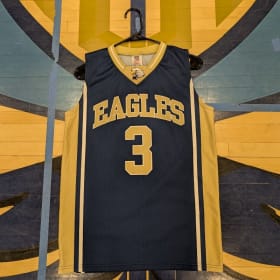 Blue Girls Basketball Uniform - 2004-2010 item