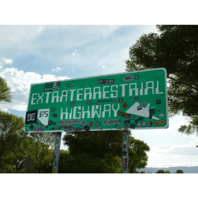 Area 51 and Street Sign Near Area 51 item