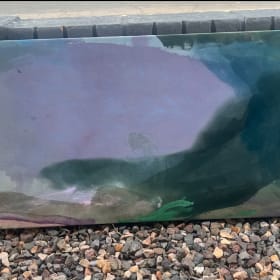 35. 26x54 Hand Painted Art Piece item