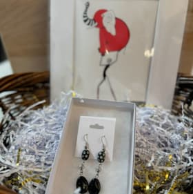 29. Print and Handmade Earrings item