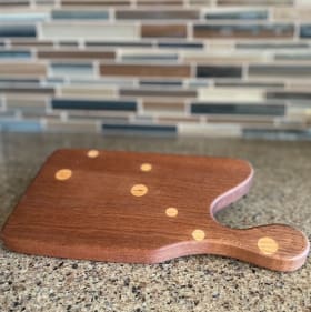 2. Handcrafted Charcuterie Board (Dot Design 1) item