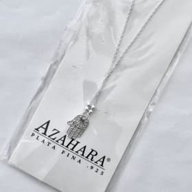 51. 'Hand of Fatima' Silver Necklace item