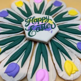 Easter Tulip Platter item