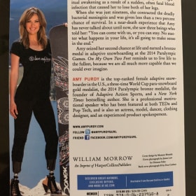 Amy Purdy's Book: On My Own Two Feet item