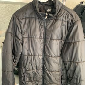 Gently used Puffer Jacket- Black Small item