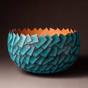 Pat Carroll demo bowl. item