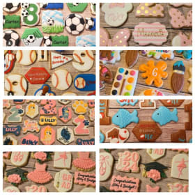 2 Dozen Spring Themed Sugar Cookies item