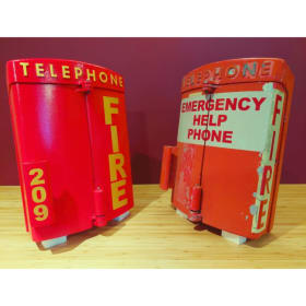 Fire Telephone Box Mini Bar! item