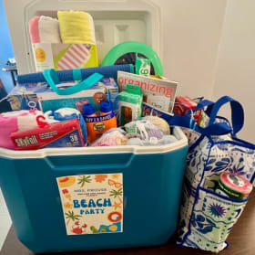 Beach Party Basket (Ms. Prouse's Second Grade Class) item