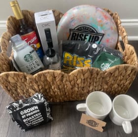 Rise Up Coffee Basket + $10 Gift Card item