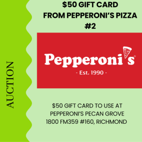Pepperoni's gift card #2 item