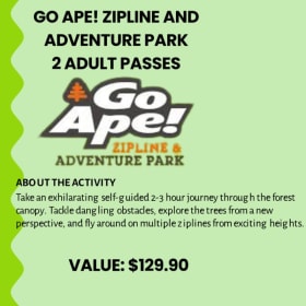 Go Ape! tickets for 2 adults item