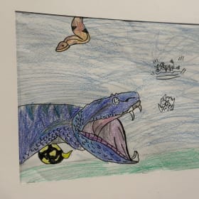 Artwork by Colin Powell Students item