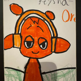 Artwork by Colin Powell Students item