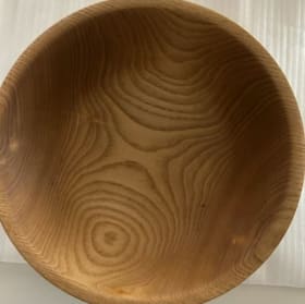 57. Handcrafted Wooden Bowl item