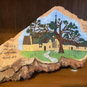 Woodcarving from the Oak tree item
