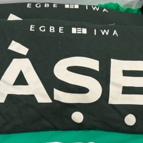 Egbe Iwa Ase/Power Tshirt  *Free Shipping item