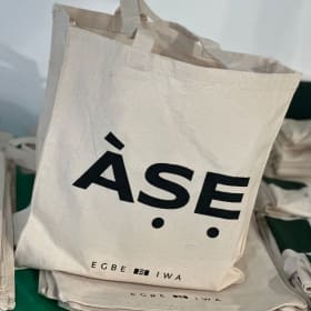 Egbe Iwa Ase/Power Tote Bag  *Free Shipping item