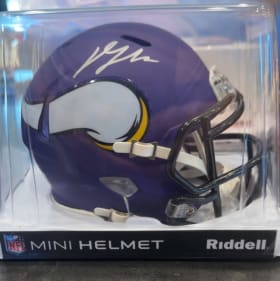 Dallas Turner signed Mini Helmet item