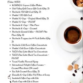 Coffee Lover's Basket (Ms. Cano's 3rd Grade Class) item