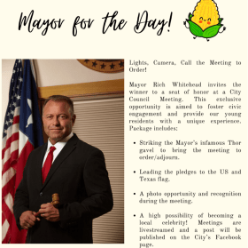 Mayor for the Day! item